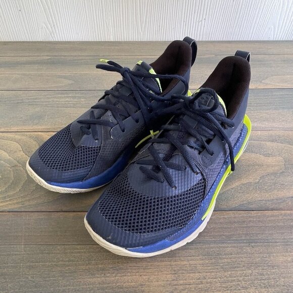 Under Armour Steph Curry 5 NBA Basketball Shoes Blue - Kids Size 5Y (A6) - Picture 5 of 9